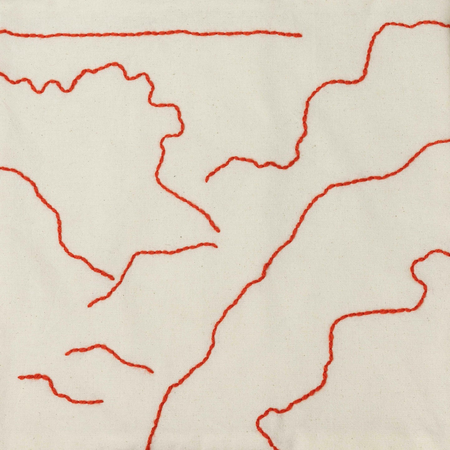 View – Hand-embroidered Pillowcase (more colors)