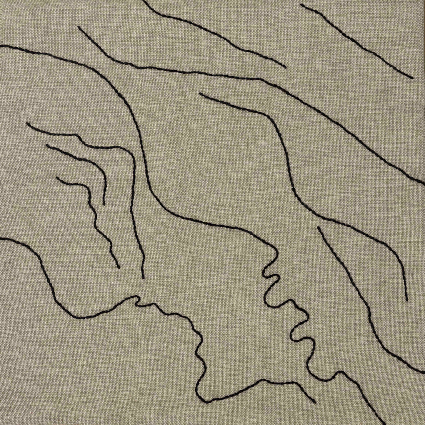Coast – Hand-embroidered Pillowcase (more colors)