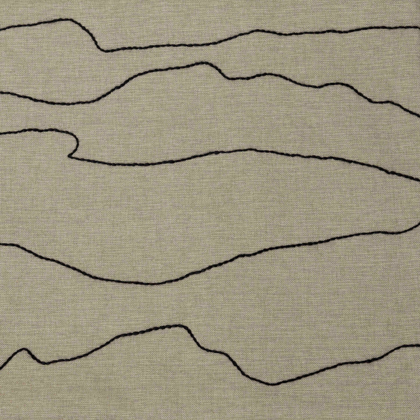 Waves – Hand-embroidered Pillowcase (more colors)