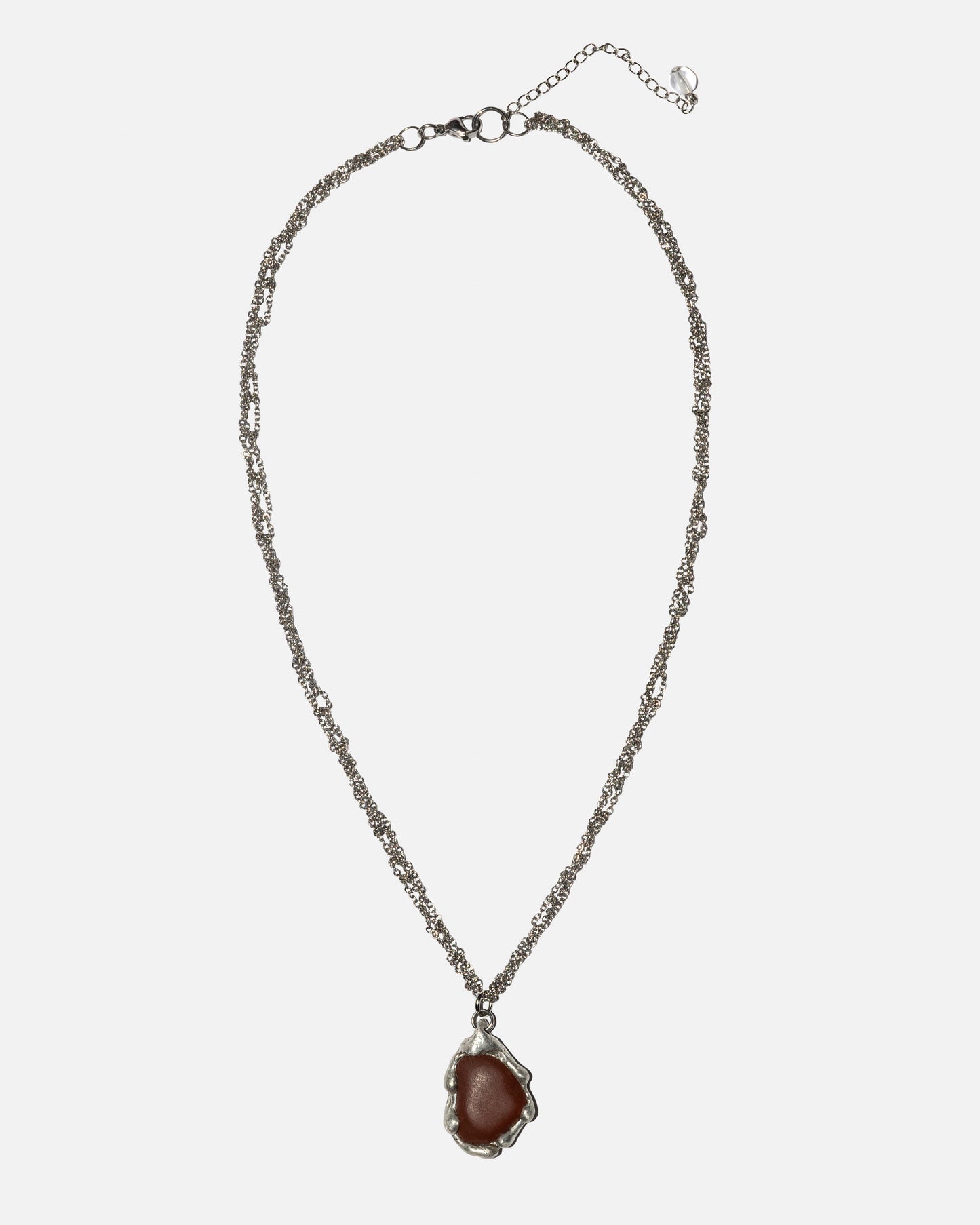 Pebble Crocheted Necklace