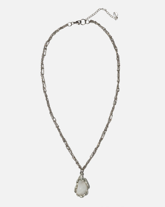 Quartz Crocheted Necklace