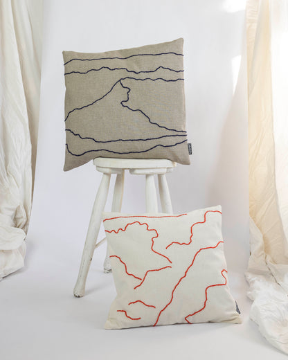 Morning – Hand-embroidered Pillowcase (more colors)
