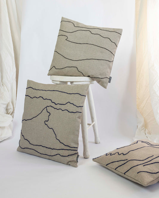 Morning – Hand-embroidered Pillowcase (more colors)
